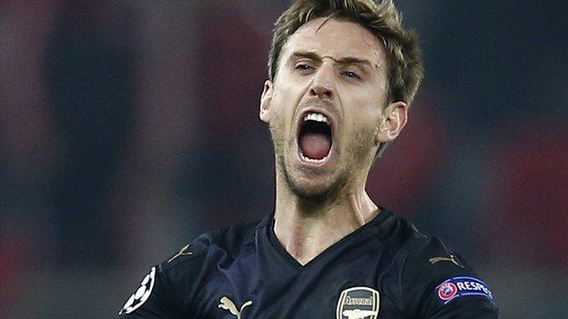 Arsenal's Nacho Monreal