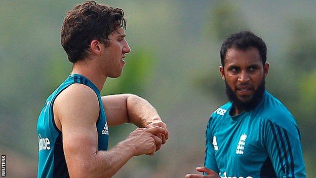 Zafar Ansari and Adil Rashid