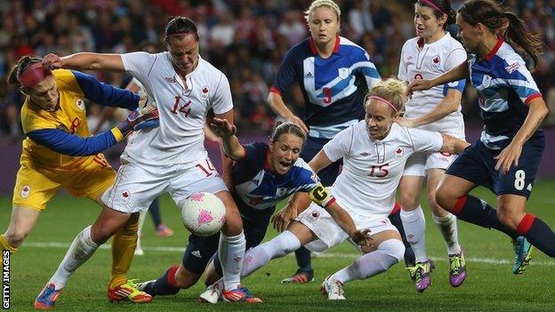 Great Britain v Canada, London 2012