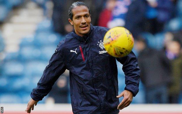 Rangers defender Bruno Alves