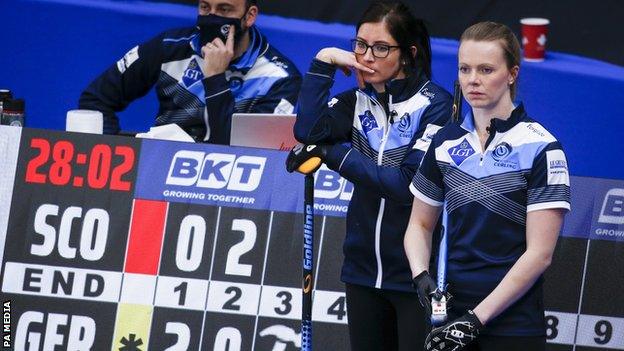 Scotland skip Eve Muirhead and third Victoria Wright