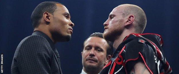 Chris Eubank and George Groves