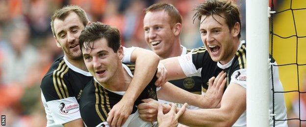 Kenny McLean scored his second goal in a week for Aberdeen