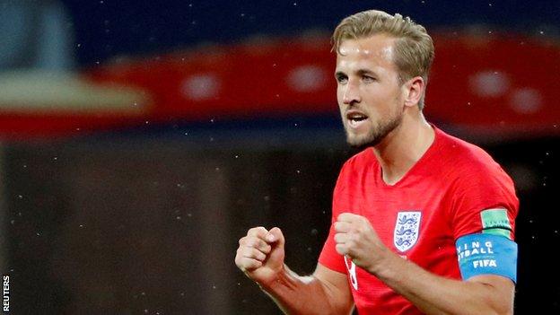 England captain Harry Kane