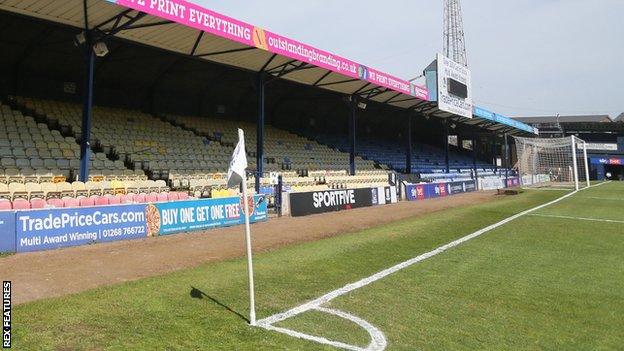 Roots Hall, home of Southend United