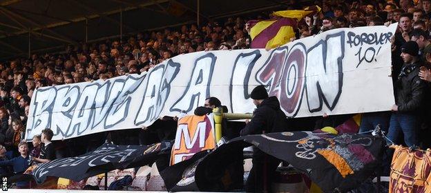 Motherwell banner