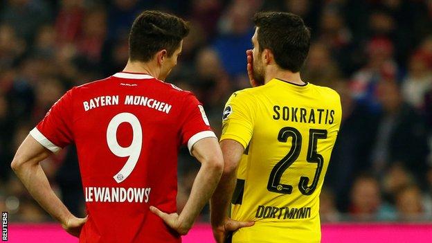 Bayern Munich and Borussia Dortmund