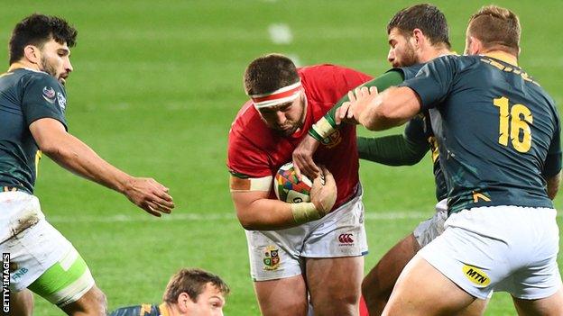 Prop Wyn Jones has impressed for the Lions on tour and scored a try against South Africa A