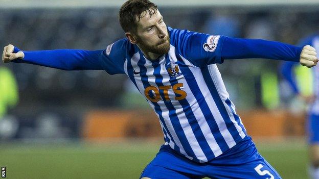 Kirk Broadfoot helped Kilmarnock to a third-place Scottish Premiership finish last season