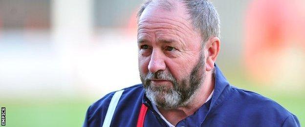 It was an afternoon to forget for Gary Johnson and Cheltenham Town