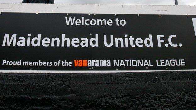 Maidenhead have won just four of their 15 National League games this season - three of them at York Road