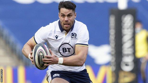 Scotland were forced to leave out the likes of experienced winger Sean Maitland