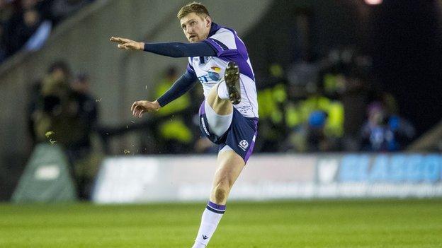 Scotland fly-half Finn Russell