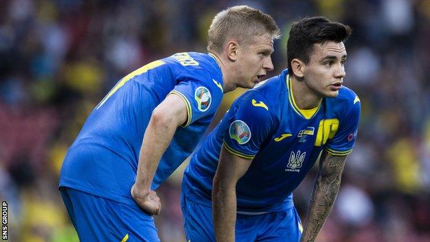 Ukraine played at Hampden in June, beating Sweden in the round of 16 at the Euros