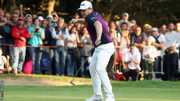 Tyrrell Hatton birdies the final hole