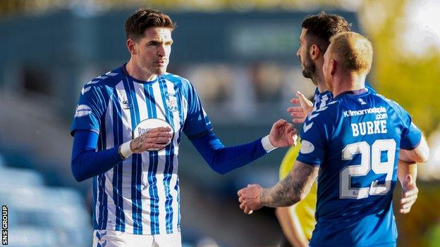 Kyle Lafferty has been pivotal for Kilmarnock since singing in February