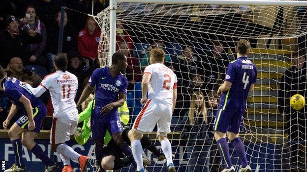 Harry Panayiotou headed in the only goal from a corner