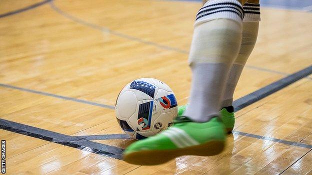 A generic image of a futsal ball