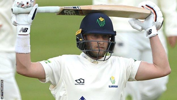 Billy Root walks off after his dismissal