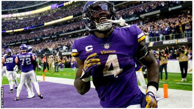 Minnesota Vikings running back Dalvin Cook