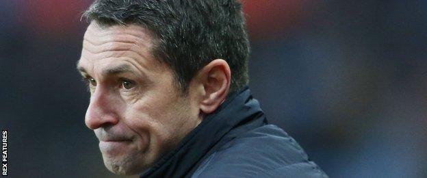 Aston Villa manager Remi Garde