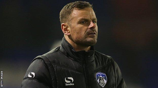 Richie Wellens won just 14 of his 43 games in charge of Oldham