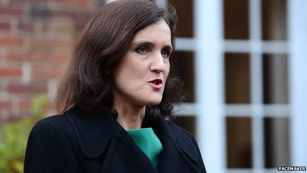 Northern Ireland Secretary of State Theresa Villiers