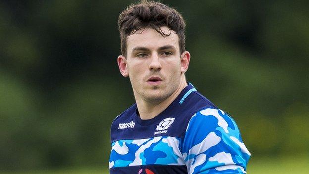 Matt Scott has returned to Scotland training