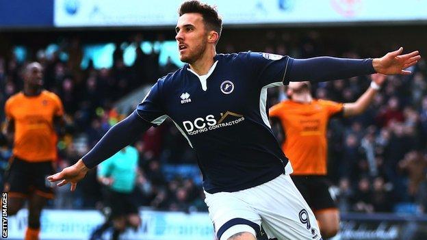 All four of Lee Gregory's goals for Millwall this season have come at The Den