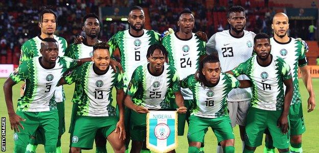 Nigeria's side to face Guinea-Bissau at the Africa Cup of Nations