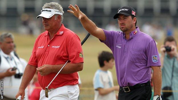 Darren Clarke and Graeme McDowell