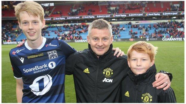 The Solskjaer family