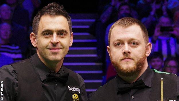 Ronnie O'Sullivan and Mark Allen