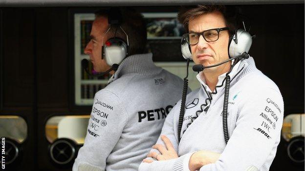 Mercedes boss Toto Wolff