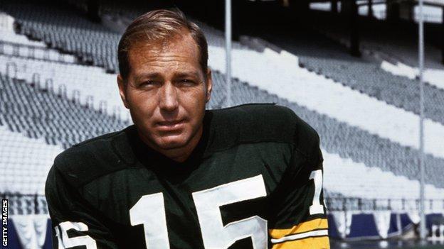 Former Green Bay Packers quarterback Bart Starr