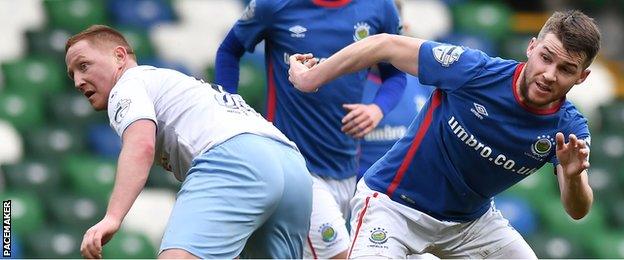 Linfield's win over Ballymena takes them up to third in the Premiership table