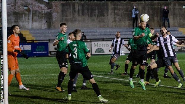 Aberystwyth Town beat Flint Town United 3-1 in September