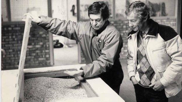 Jimmy Lindley with Lester Pigott