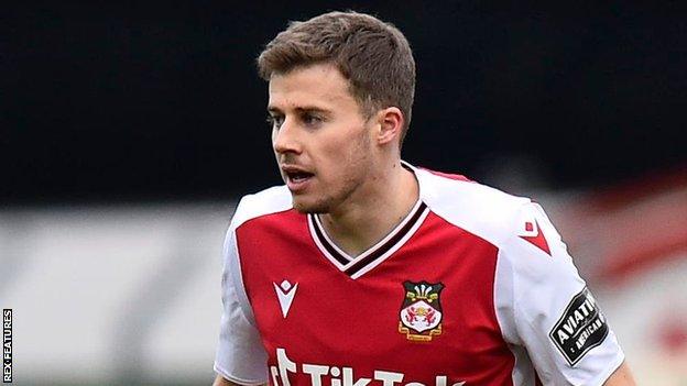 Wrexham midfielder James Jones