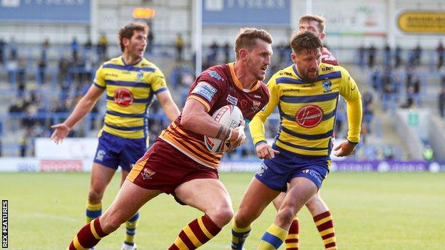 Lee Gaskell scored twice in the opening eleven minutes at the Halliwell Jones Stadium