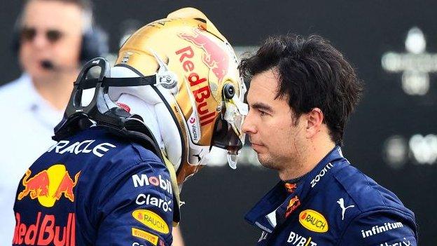 Max Verstappen, Sergio Perez, Red Bull, Formula 1, Sao Paulo GP