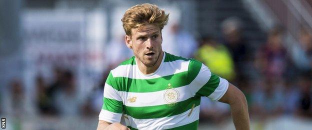 Celtic midfielder Stuart Armstrong