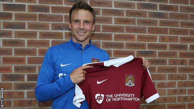 Northampton Town's Matt Taylor