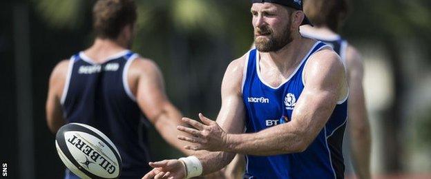 Scotland captain John Barclay