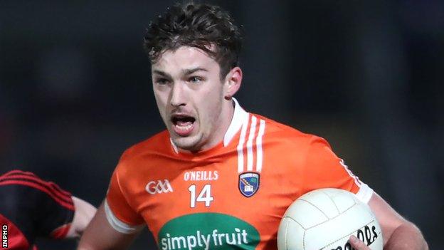 Ethan Rafferty was a star performer for Armagh in the Division Three opener in Sligo