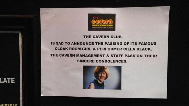 Cavern Club announcement