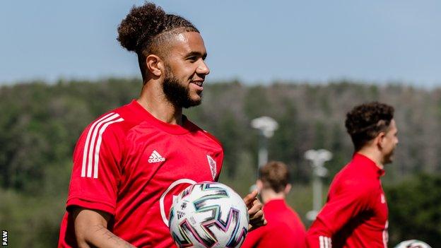 Wales and Leeds forward Tyler Roberts