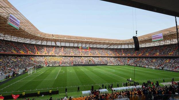 The Abdoulaye Wade Stadium in Diamniadio