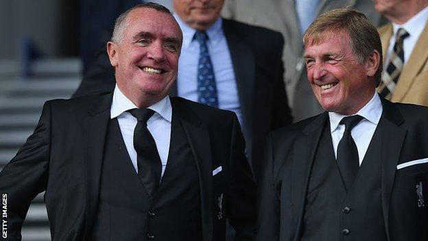 Ian Ayre and Kenny Dalglish