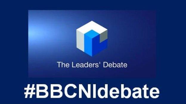 The Leaders' Debate graphic